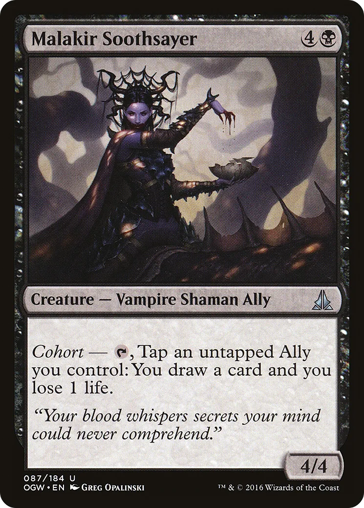 Malakir Soothsayer — Oath of the Gatewatch — Magic: The Gathering