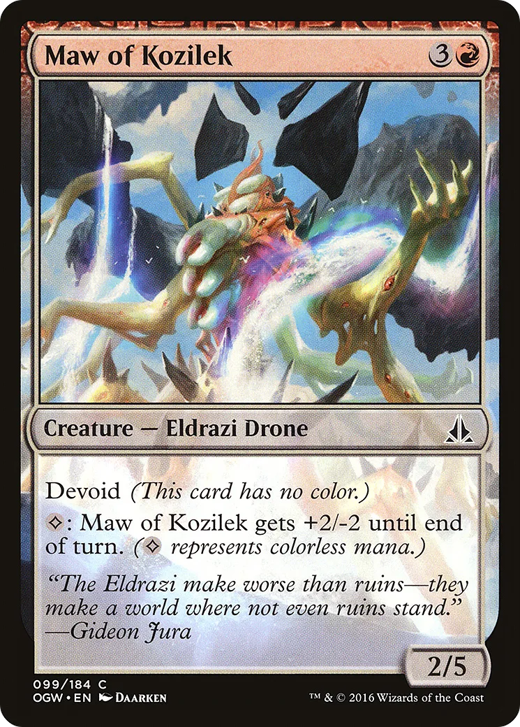 Gueule de Kozilek — Oath of the Gatewatch — Magic: The Gathering