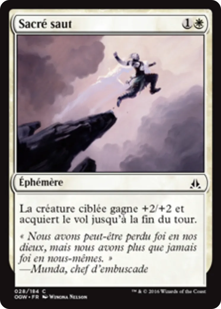 Sacré saut — Oath of the Gatewatch — Magic: The Gathering