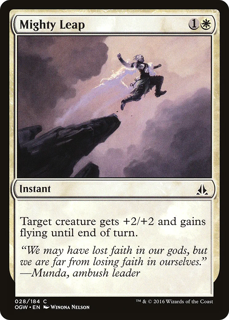 Sacré saut — Oath of the Gatewatch — Magic: The Gathering
