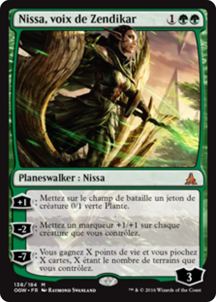 Nissa, voix de Zendikar — Oath of the Gatewatch — Magic: The Gathering