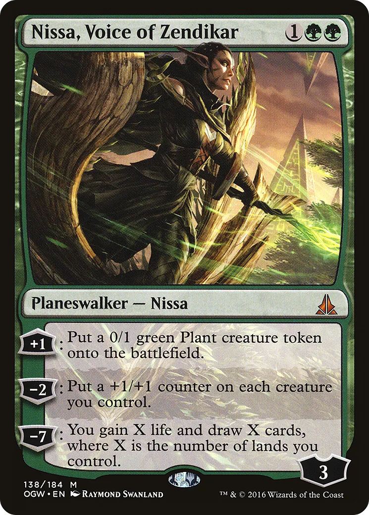 Nissa, voix de Zendikar — Oath of the Gatewatch — Magic: The Gathering