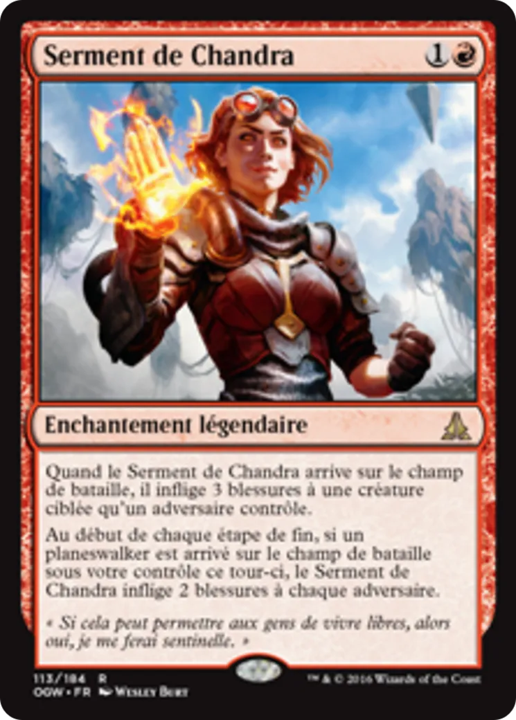 Serment de Chandra — Oath of the Gatewatch — Magic: The Gathering