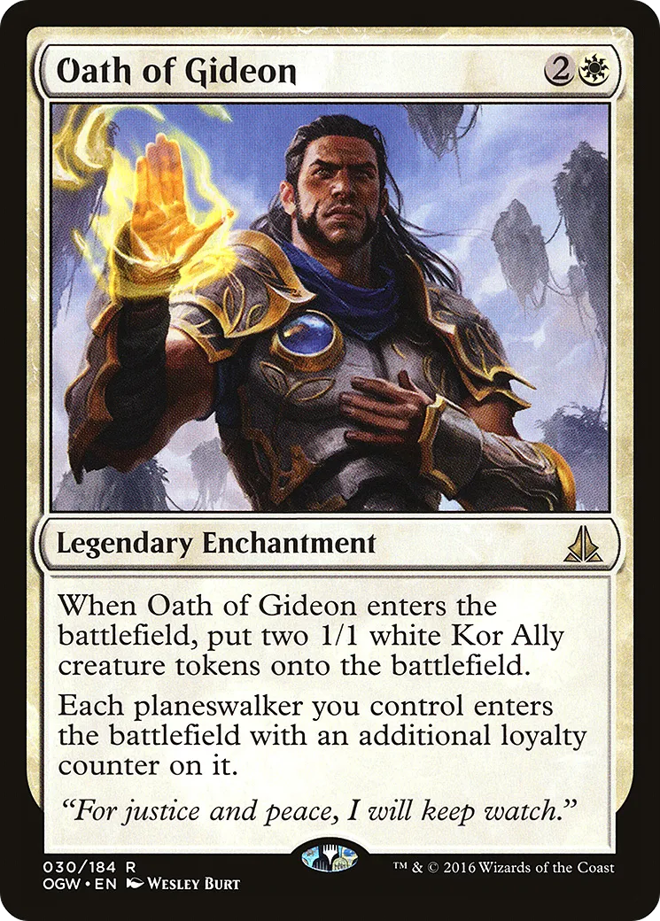 Oath of Gideon — Oath of the Gatewatch — Magic: The Gathering