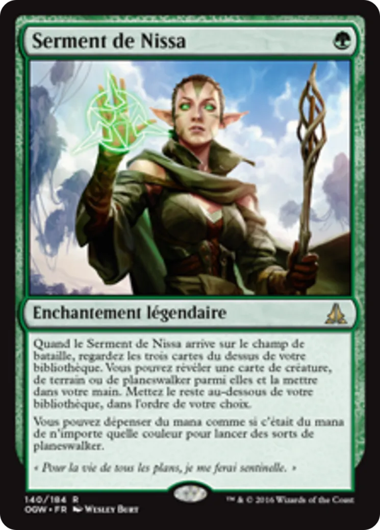 Serment de Nissa — Oath of the Gatewatch — Magic: The Gathering