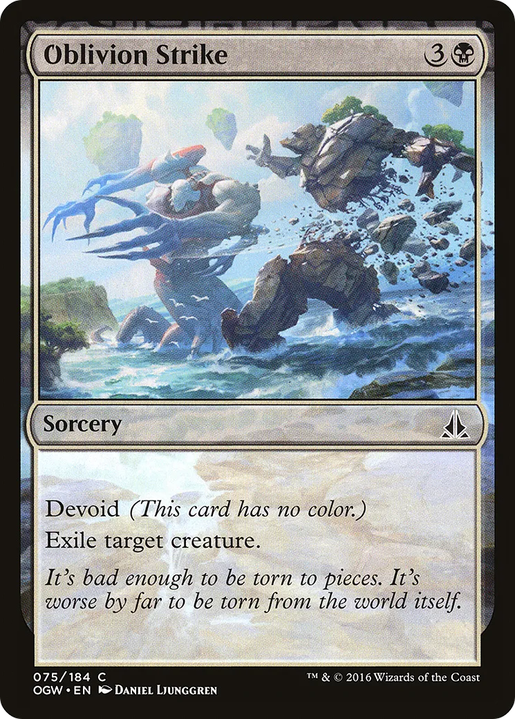 Frappe de l'oubli — Oath of the Gatewatch — Magic: The Gathering