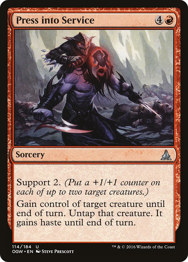 Press into Service — Oath of the Gatewatch — Magic: The Gathering