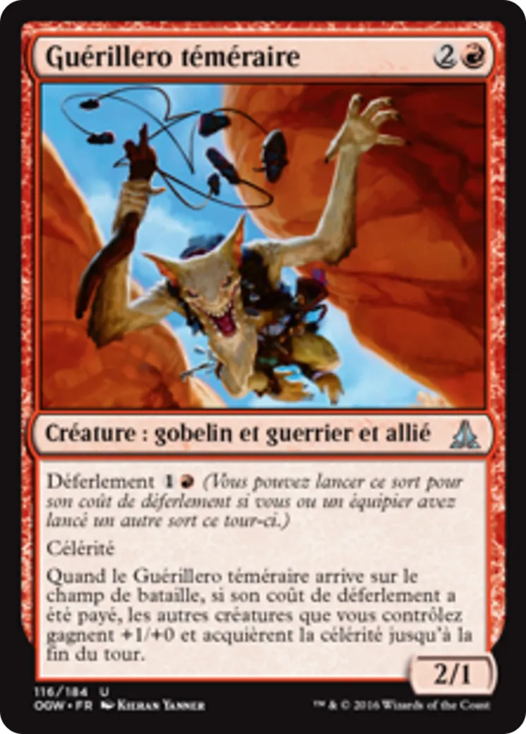 Guérillero téméraire — Oath of the Gatewatch — Magic: The Gathering