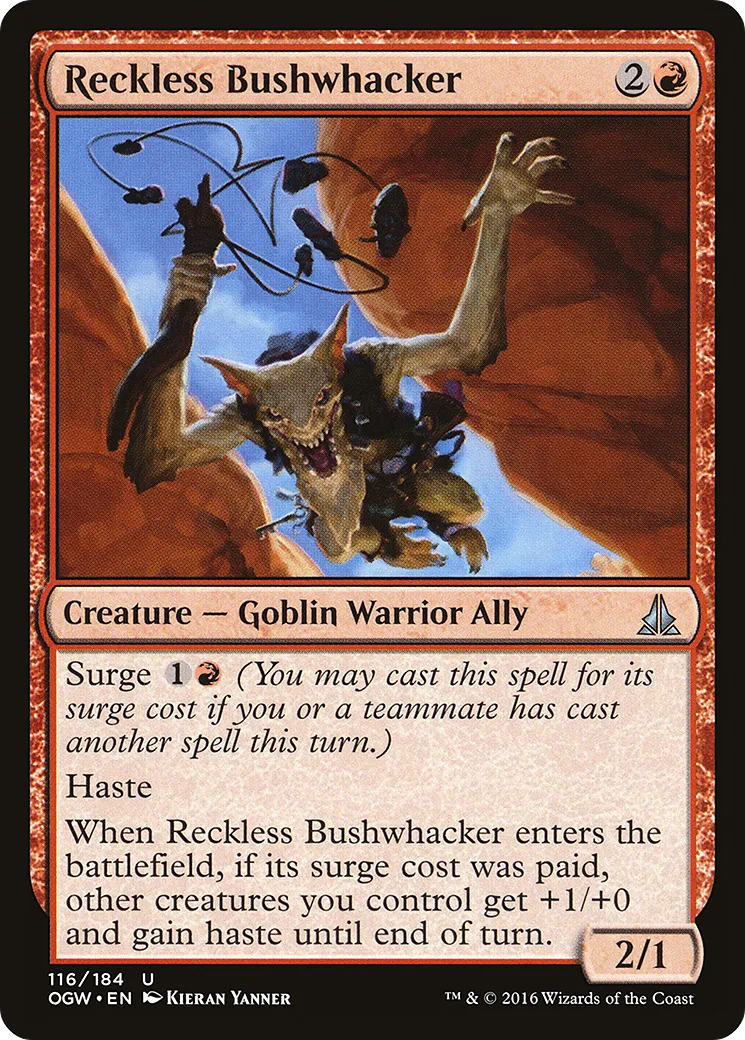 Guérillero téméraire — Oath of the Gatewatch — Magic: The Gathering