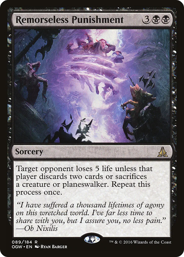 Remorseless Punishment — Oath of the Gatewatch — Magic: The Gathering