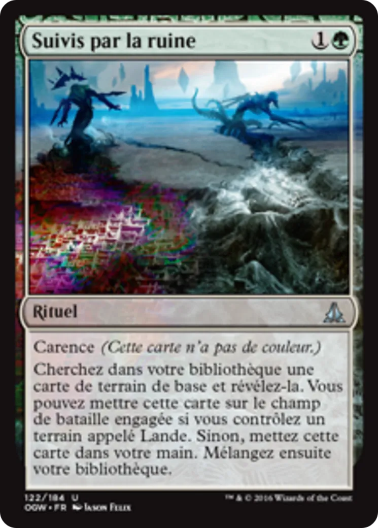 Suivis par la ruine — Oath of the Gatewatch — Magic: The Gathering