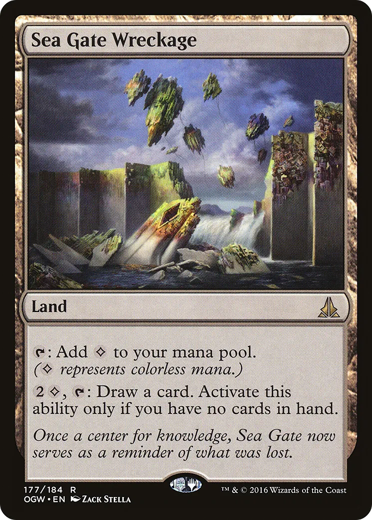 Sea Gate Wreckage — Oath of the Gatewatch — Magic: The Gathering