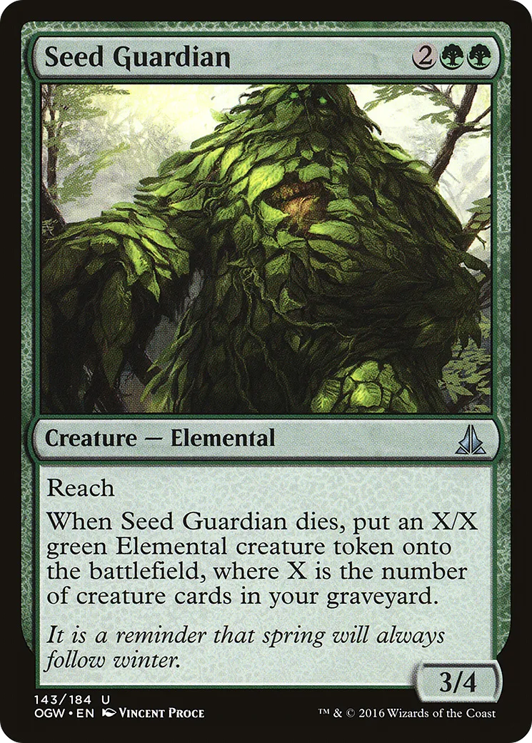 Gardien des semences — Oath of the Gatewatch — Magic: The Gathering