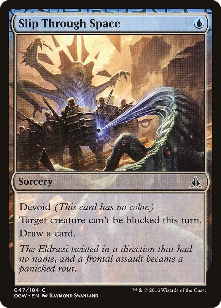 Slip Through Space — Oath of the Gatewatch — Magic: The Gathering
