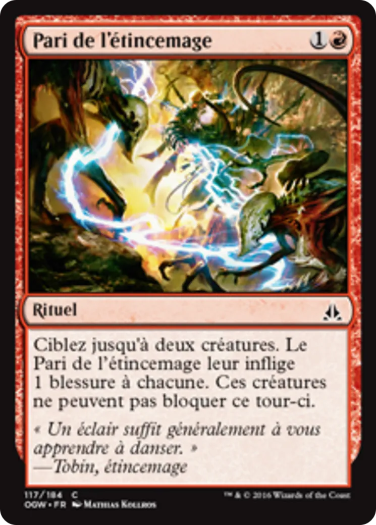 Pari de l'étincemage — Oath of the Gatewatch — Magic: The Gathering