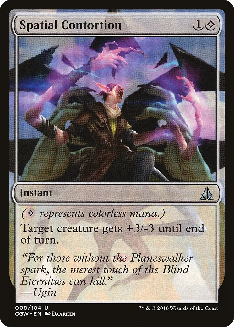 Contorsion spatiale — Oath of the Gatewatch — Magic: The Gathering