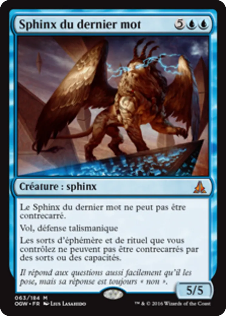 Sphinx du dernier mot — Oath of the Gatewatch — Magic: The Gathering