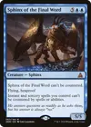 Product image for Sphinx of the Final Word