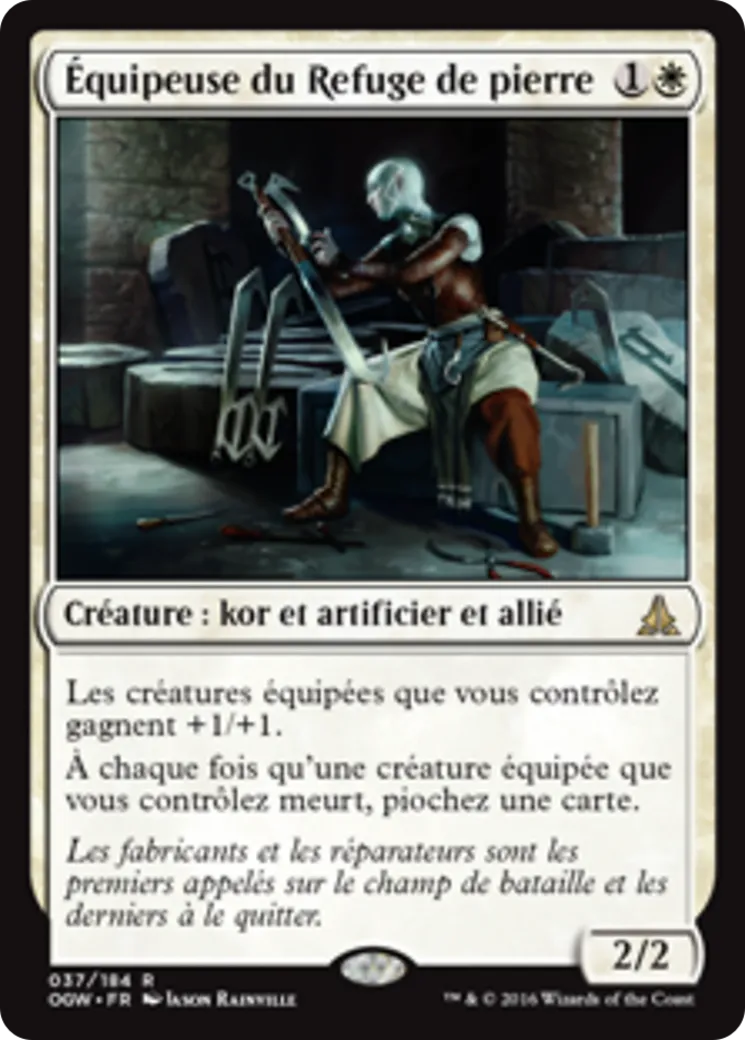 Équipeuse du Refuge de pierre — Oath of the Gatewatch — Magic: The Gathering