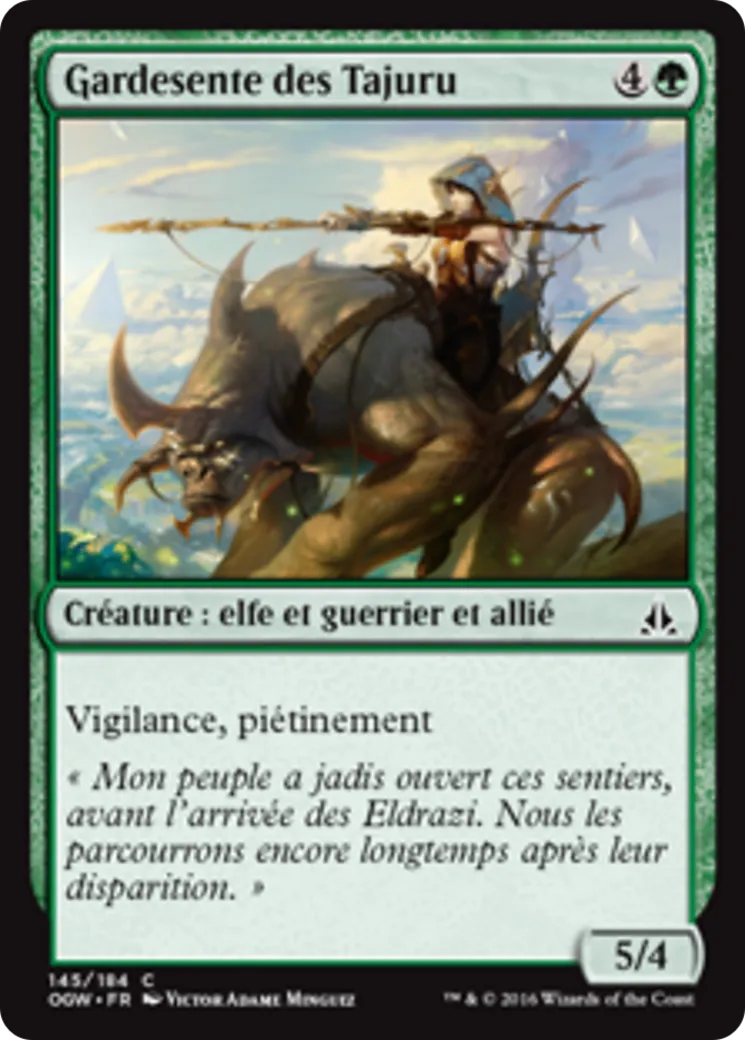 Gardesente des Tajuru — Oath of the Gatewatch — Magic: The Gathering