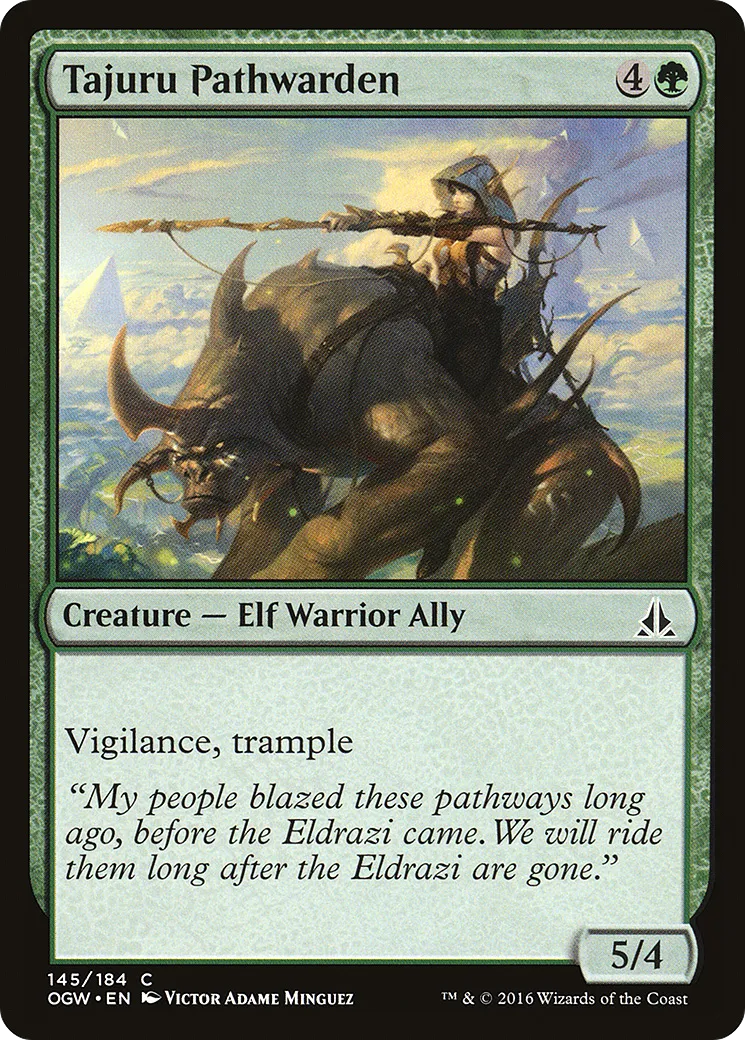 Gardesente des Tajuru — Oath of the Gatewatch — Magic: The Gathering