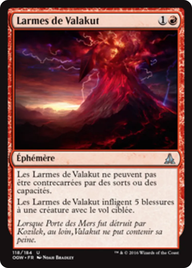 Larmes de Valakut — Oath of the Gatewatch — Magic: The Gathering