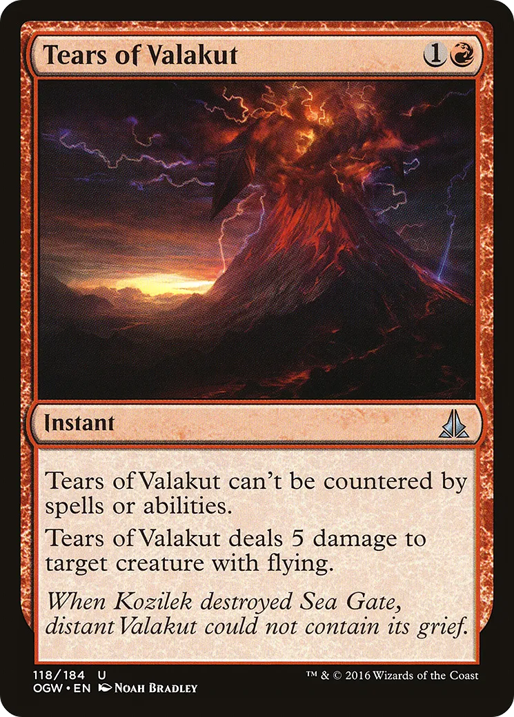 Tears of Valakut — Oath of the Gatewatch — Magic: The Gathering