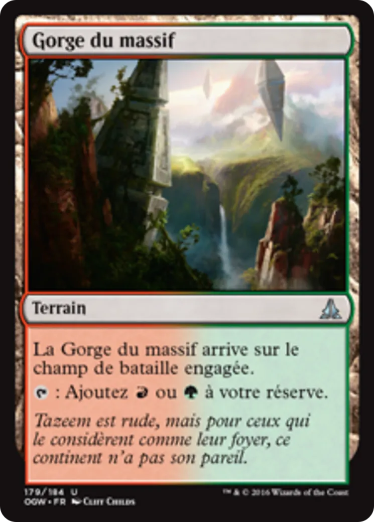 Gorge du massif — Oath of the Gatewatch — Magic: The Gathering