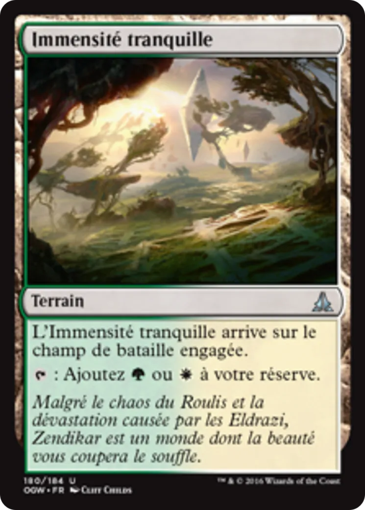 Immensité tranquille — Oath of the Gatewatch — Magic: The Gathering