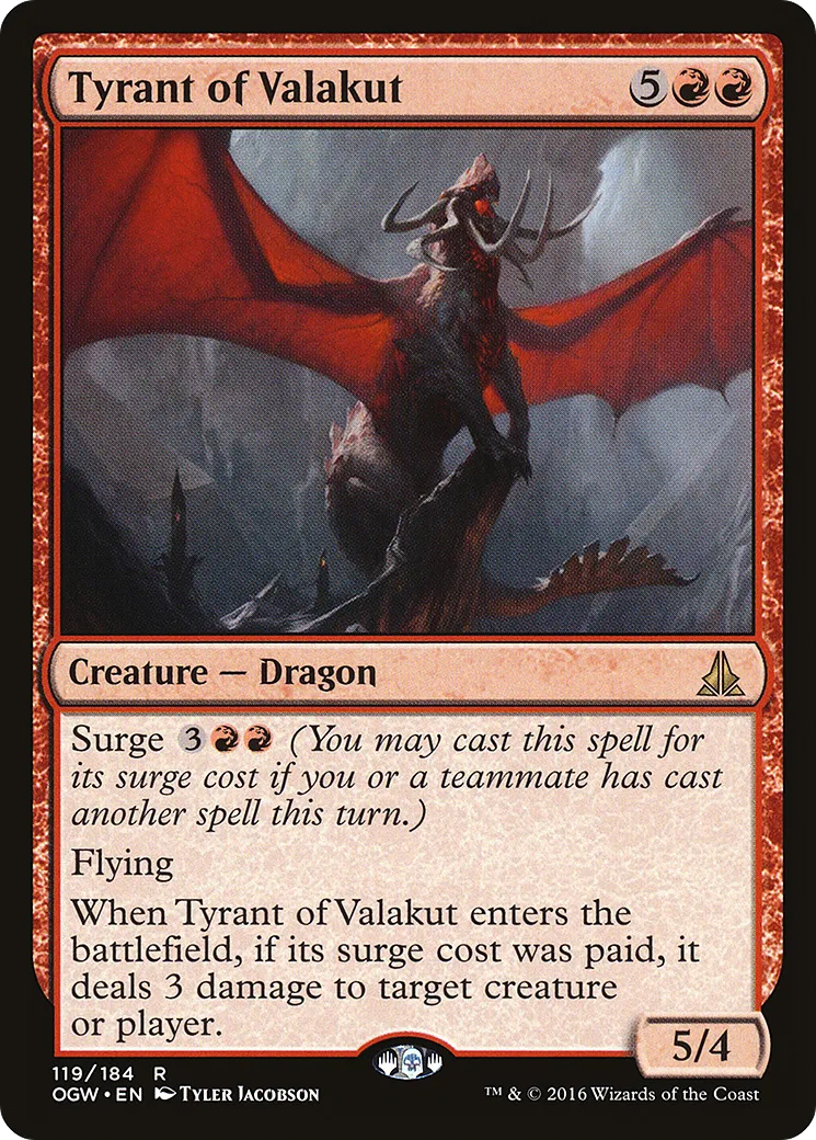Tyrant of Valakut — Oath of the Gatewatch — Magic: The Gathering