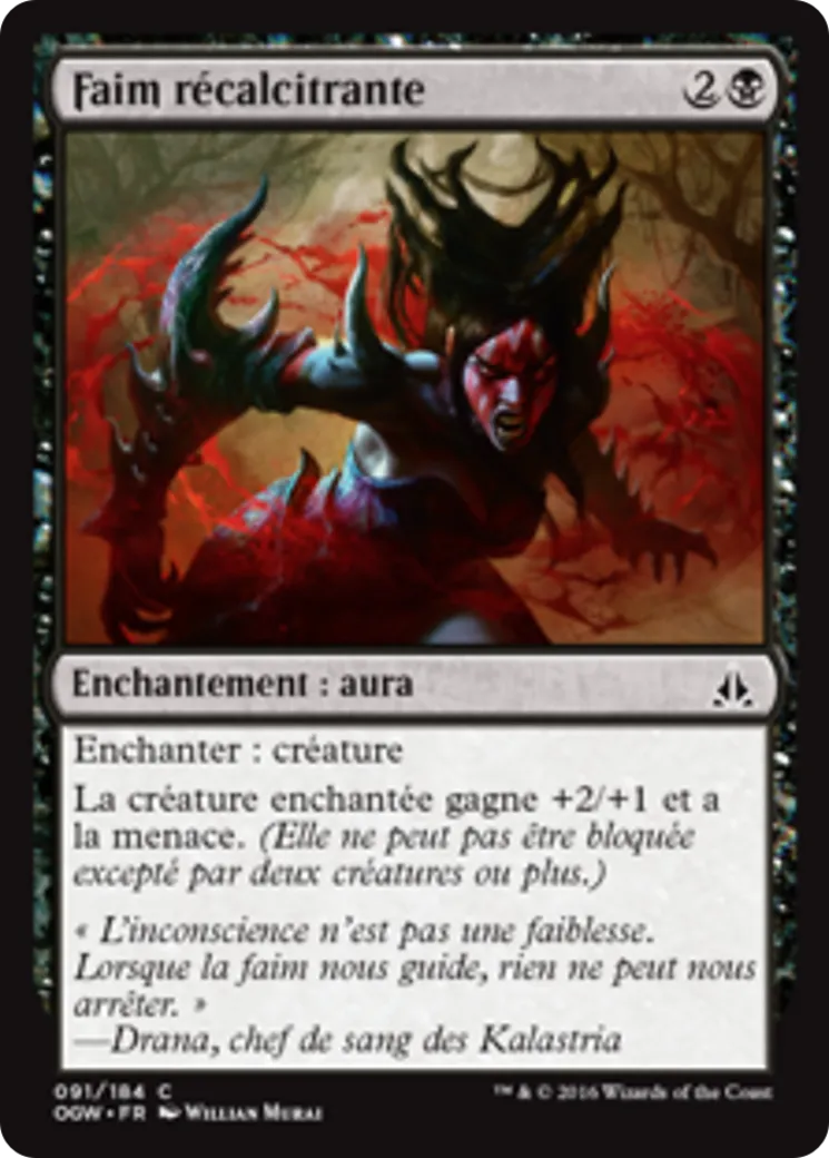 Faim récalcitrante — Oath of the Gatewatch — Magic: The Gathering