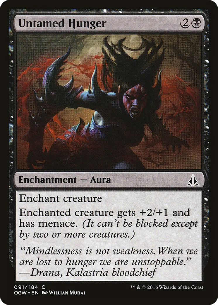 Faim récalcitrante — Oath of the Gatewatch — Magic: The Gathering