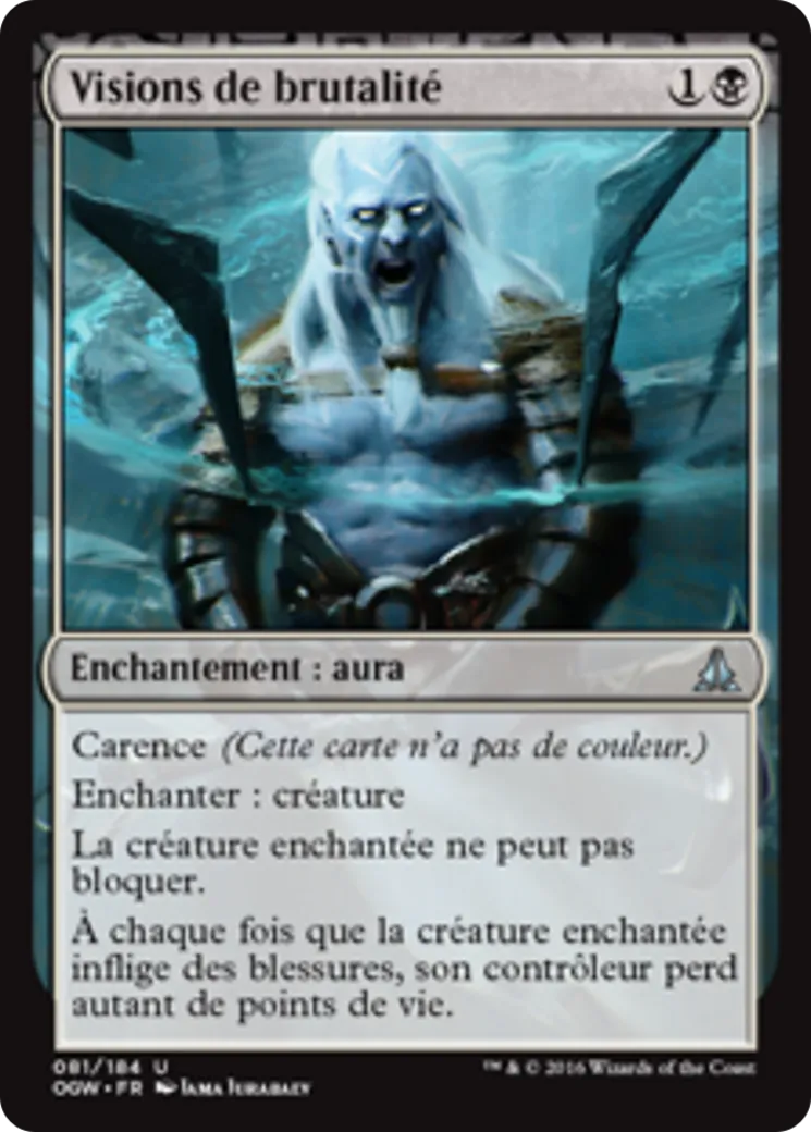 Visions de brutalité — Oath of the Gatewatch — Magic: The Gathering