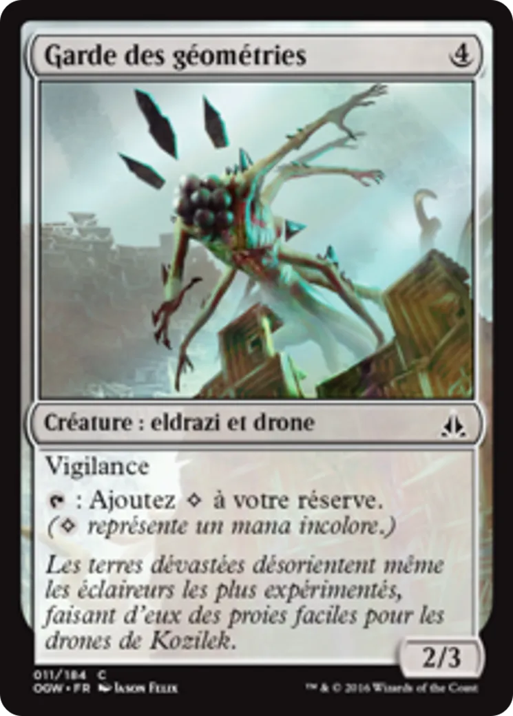 Garde des géométries — Oath of the Gatewatch — Magic: The Gathering