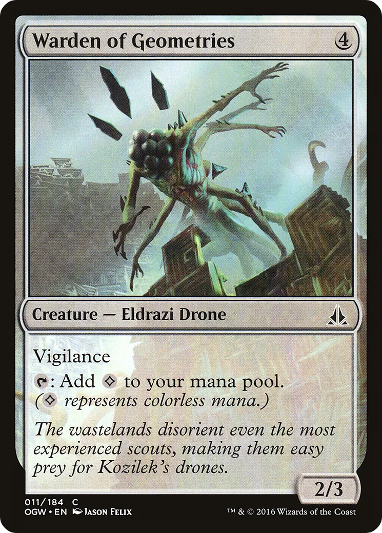 Garde des géométries — Oath of the Gatewatch — Magic: The Gathering