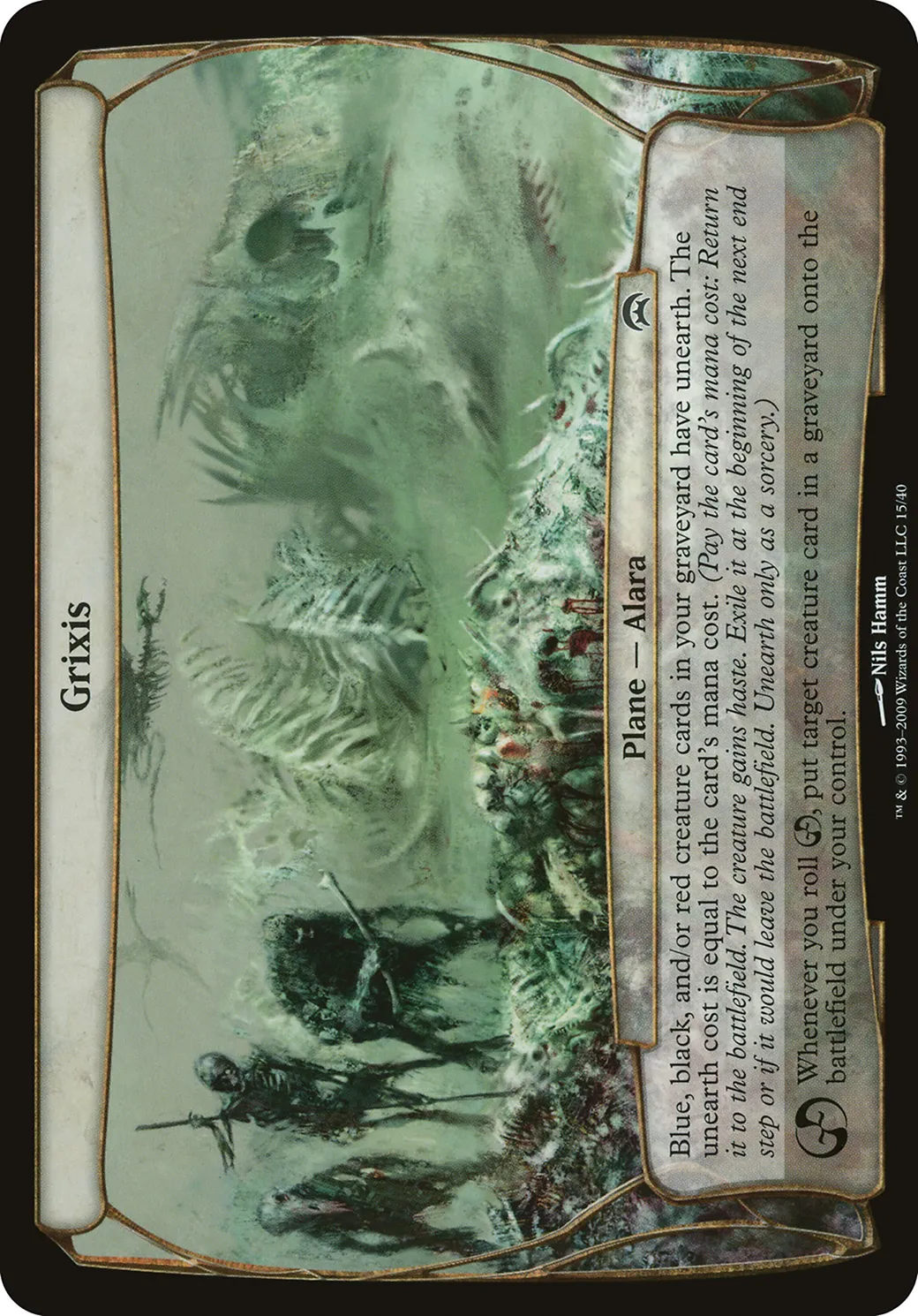 Grixis — Planechase Planes — Magic: The Gathering