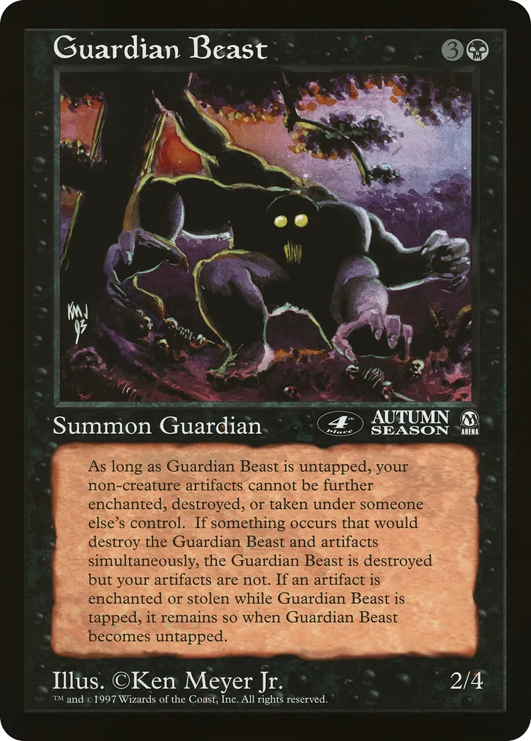 Guardian Beast — Oversized League Prizes — Magic: The Gathering