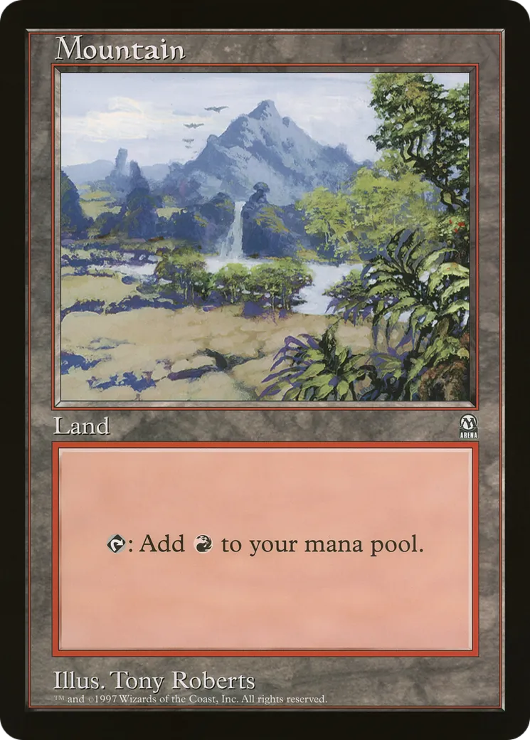 Mountain — Oversized League Prizes — Magic: The Gathering
