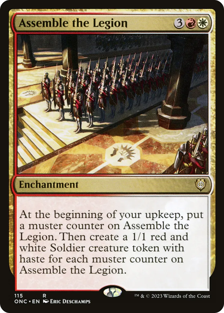 Rassemblez la légion ! — Phyrexia: All Will Be One Commander — Magic: The Gathering