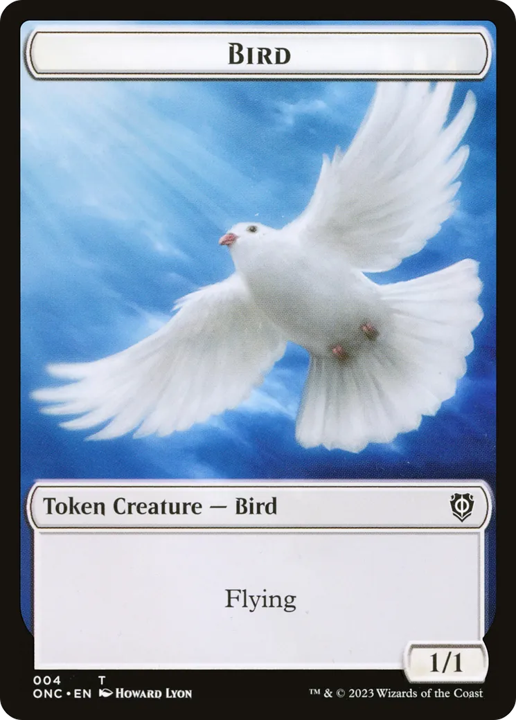 Bird — Phyrexia: All Will Be One Commander — Magic: The Gathering