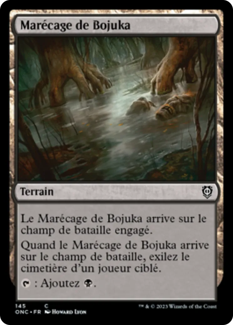 Marécage de Bojuka — Phyrexia: All Will Be One Commander — Magic: The Gathering