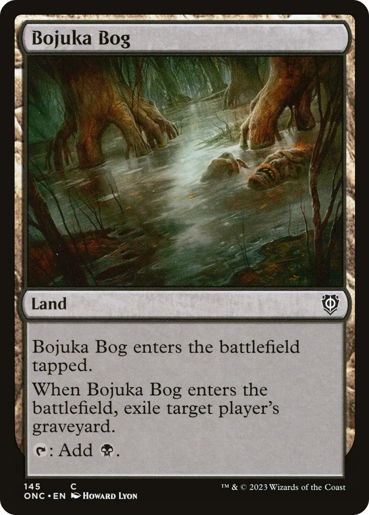 Bojuka Bog — Phyrexia: All Will Be One Commander — Magic: The Gathering