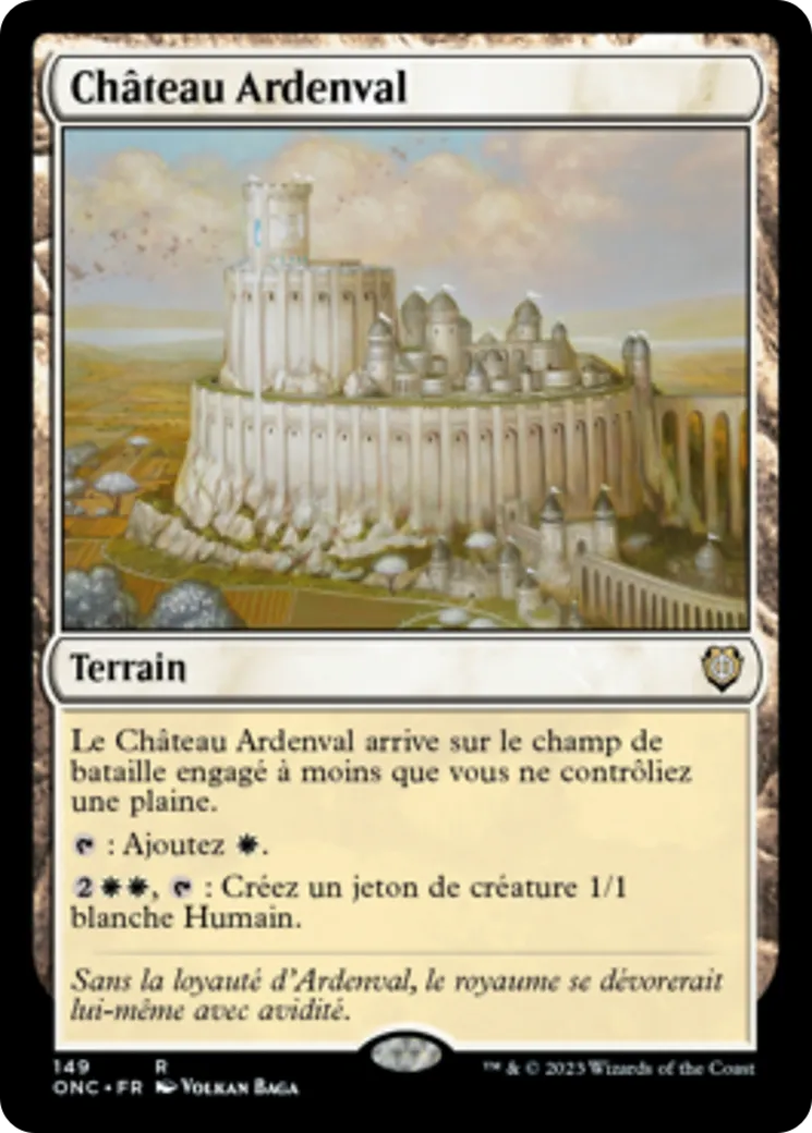 Château Ardenval — Phyrexia: All Will Be One Commander — Magic: The Gathering
