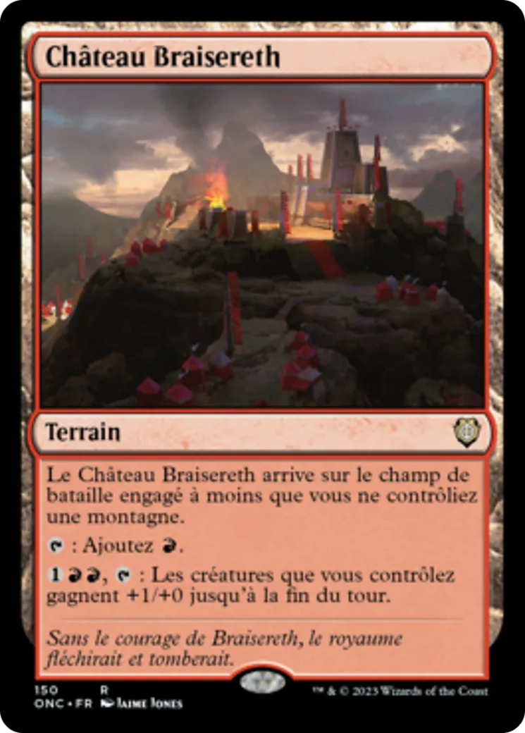 Château Braisereth — Phyrexia: All Will Be One Commander — Magic: The Gathering