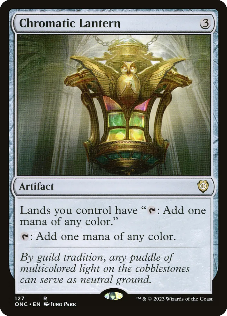 Chromatic Lantern — Phyrexia: All Will Be One Commander — Magic: The Gathering