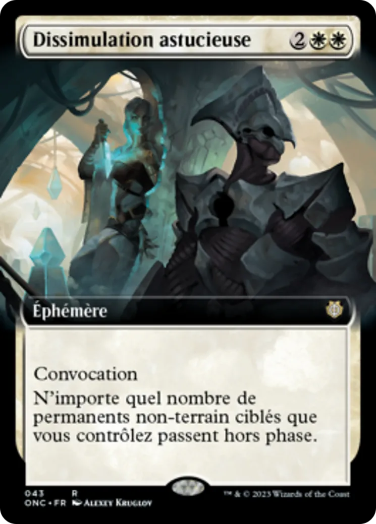 Dissimulation astucieuse — Phyrexia: All Will Be One Commander — Magic: The Gathering