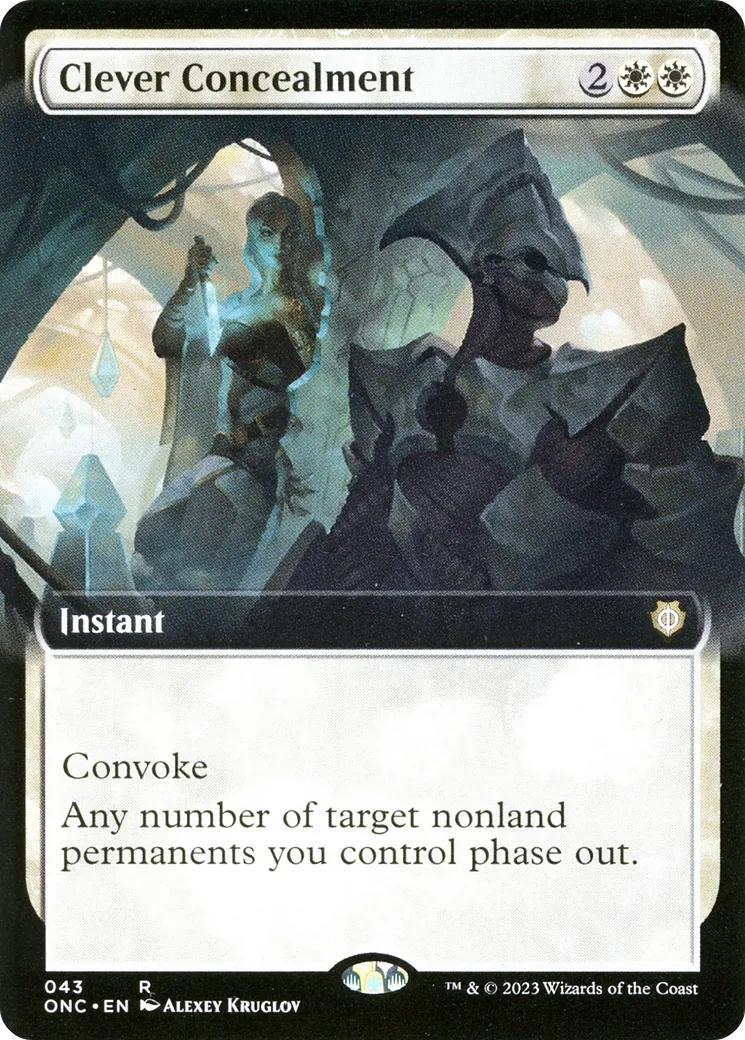 Clever Concealment — Phyrexia: All Will Be One Commander — Magic: The Gathering