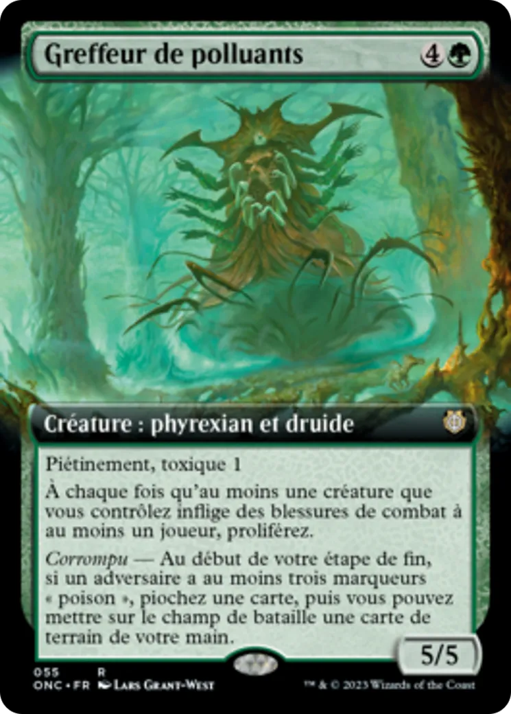 Greffeur de polluants — Phyrexia: All Will Be One Commander — Magic: The Gathering
