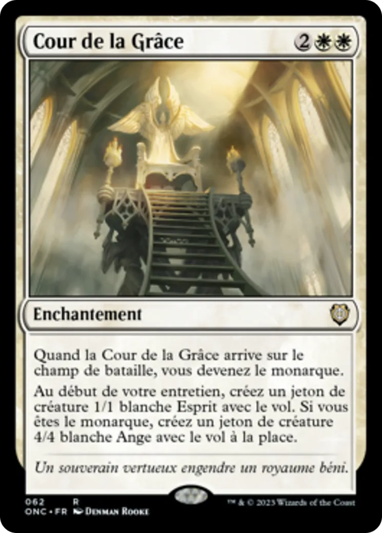 Cour de la Grâce — Phyrexia: All Will Be One Commander — Magic: The Gathering