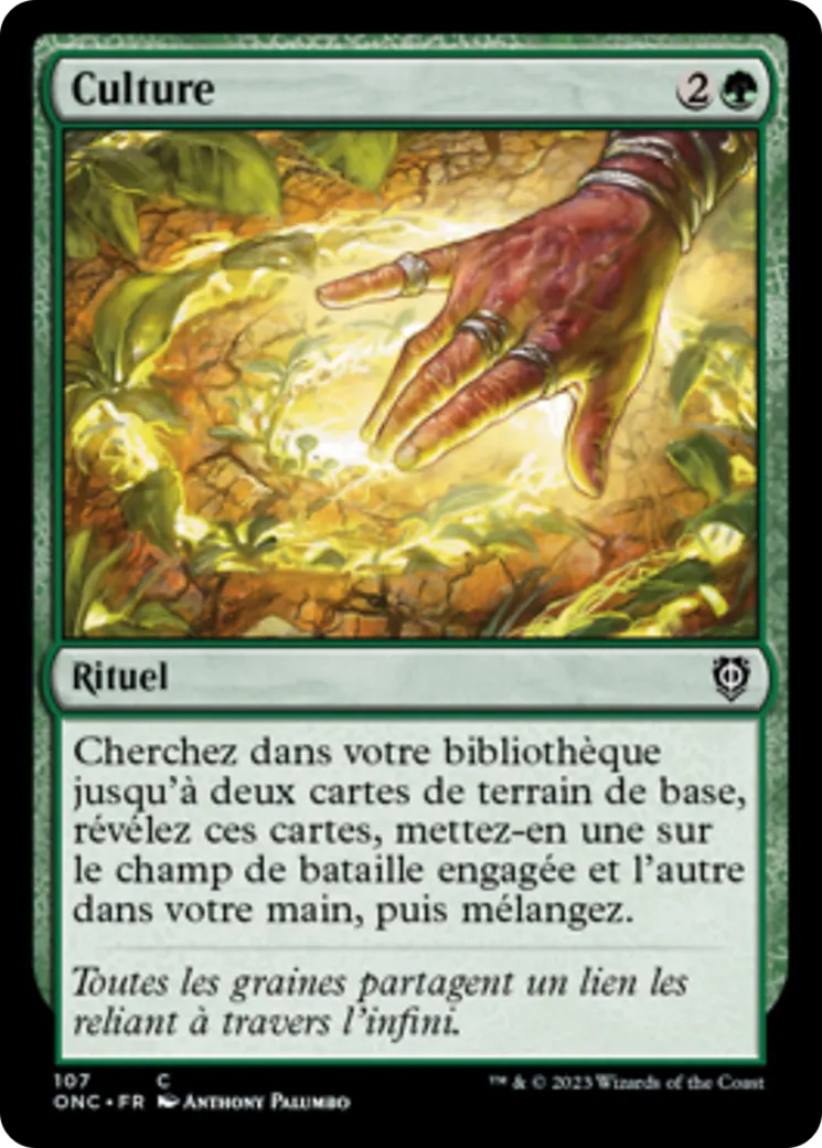 Culture — Phyrexia: All Will Be One Commander — Magic: The Gathering
